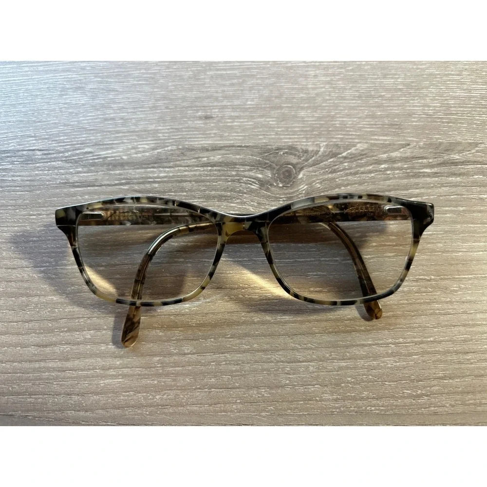Vera Wang Tortoise Shell Eyeglass FRAMES Rhinestone‎ Crystal Embellished Women